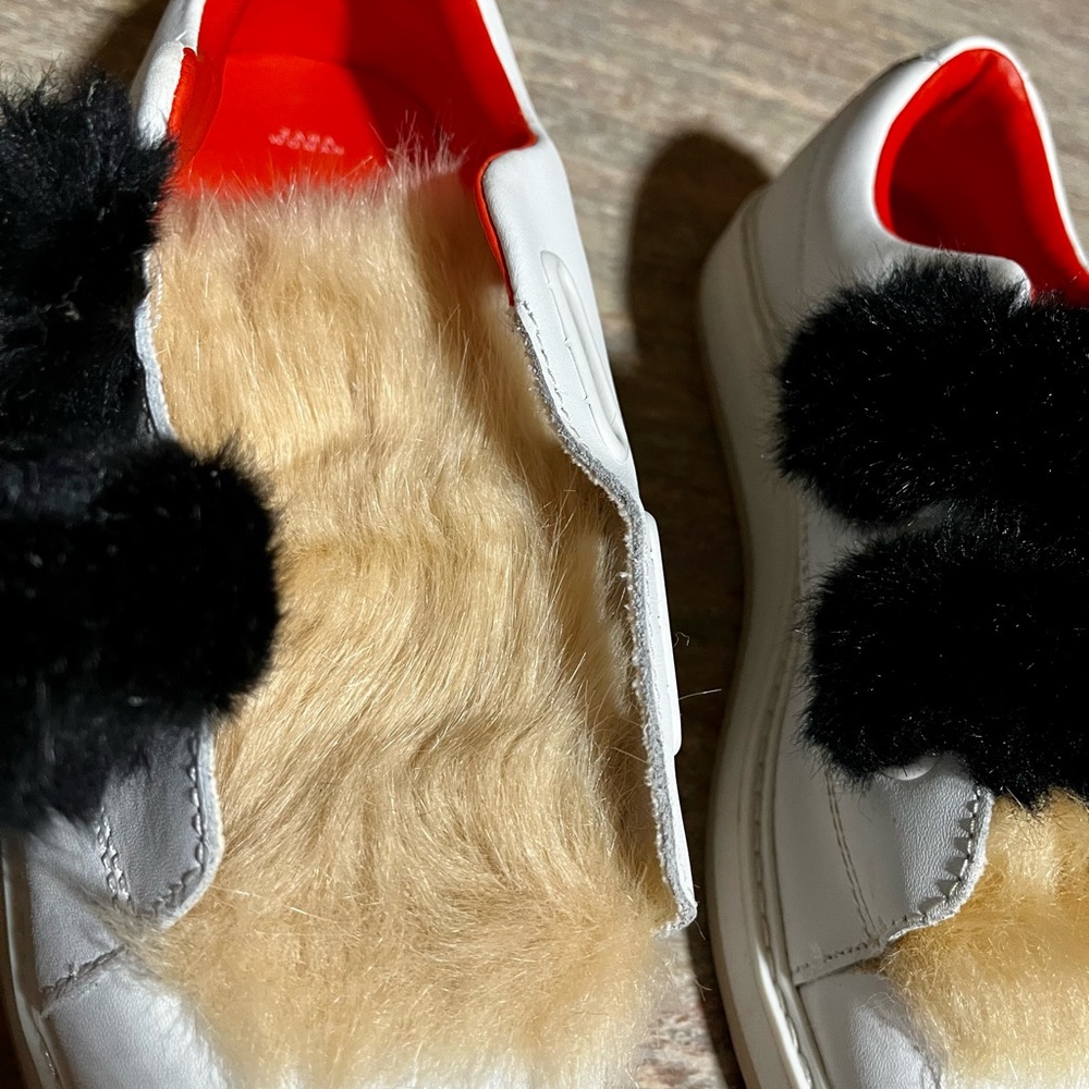 Zara Woman sneakers with plush and Sherpa - Picture 7 of 16